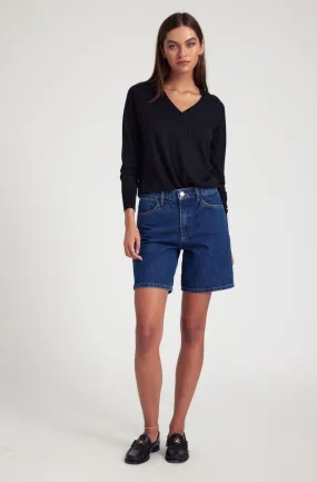 Alicia A-Line Denim Shorts