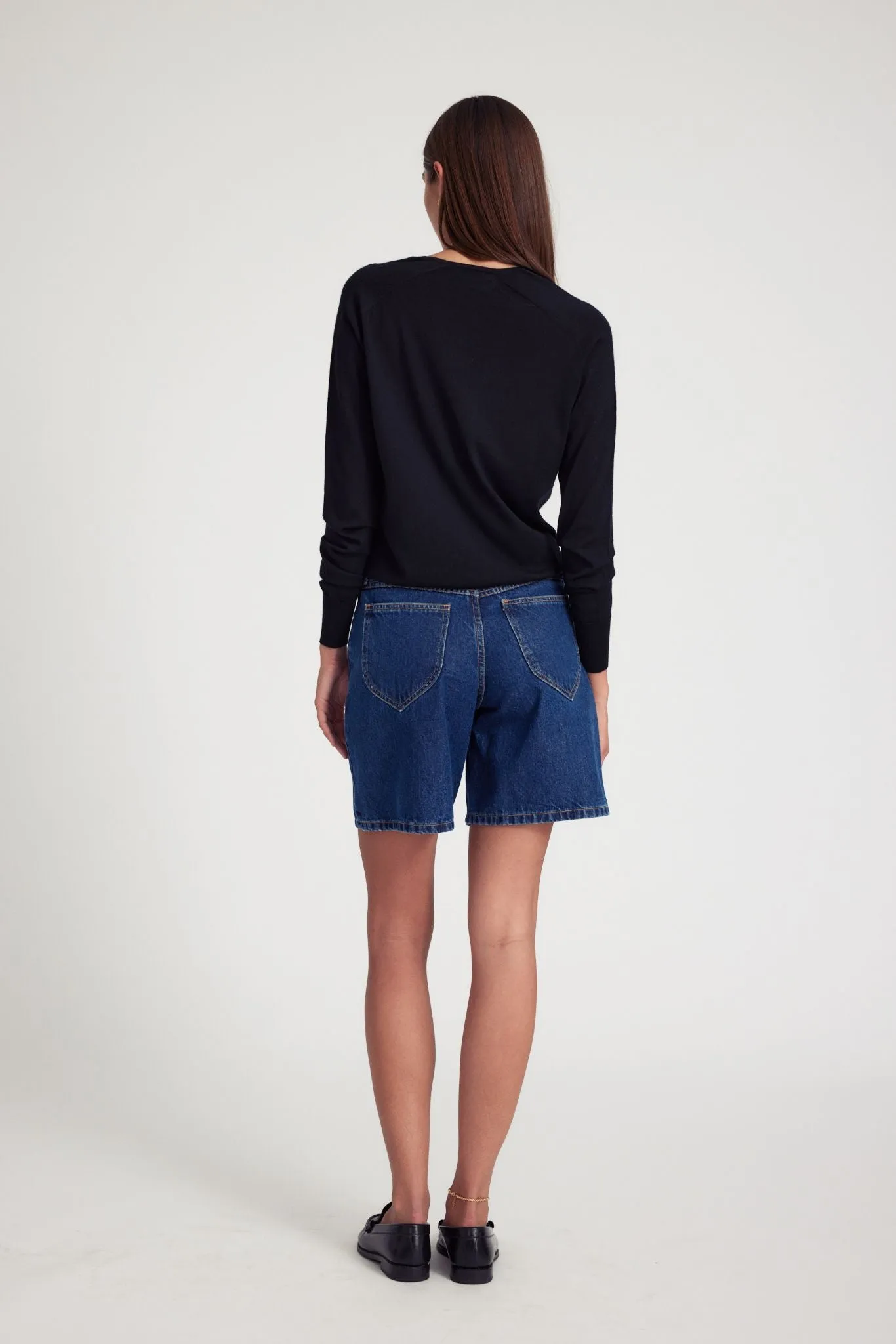 Alicia A-Line Denim Shorts