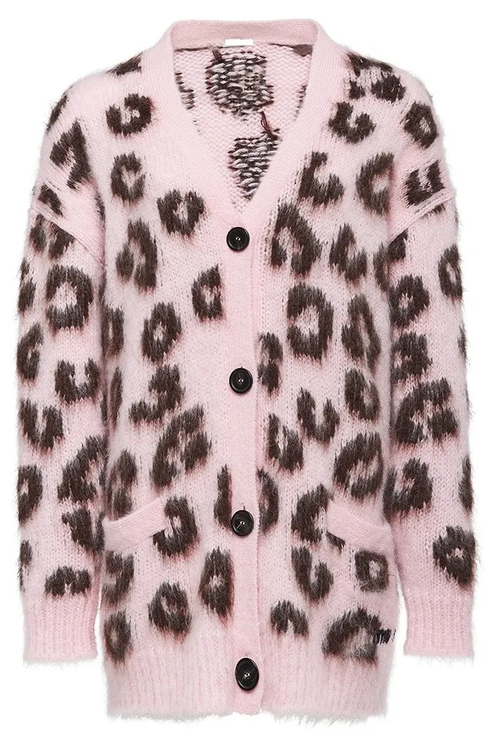 Animal Print Cardigan