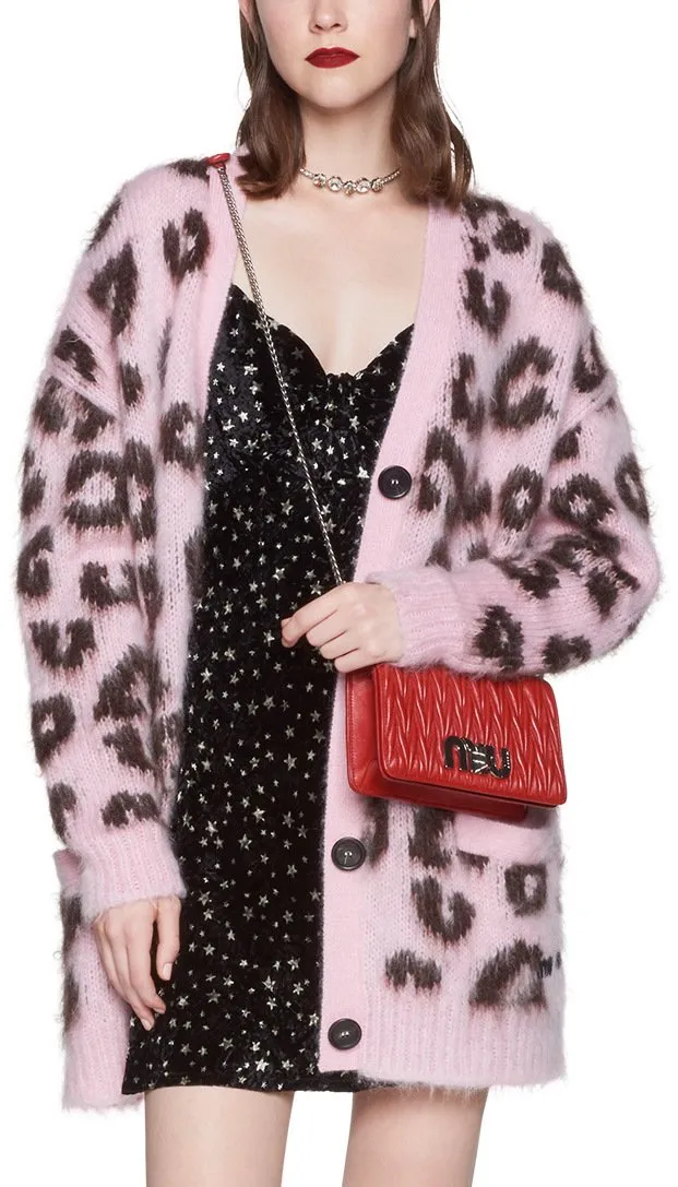 Animal Print Cardigan