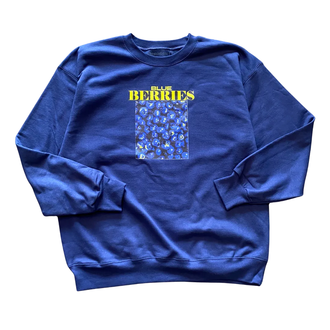 Blueberries Crewneck