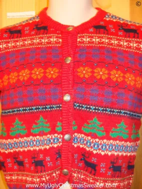 Cheap Child Christmas Sweater Reindeer