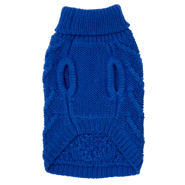 Chunky Knit Sweater | Royal