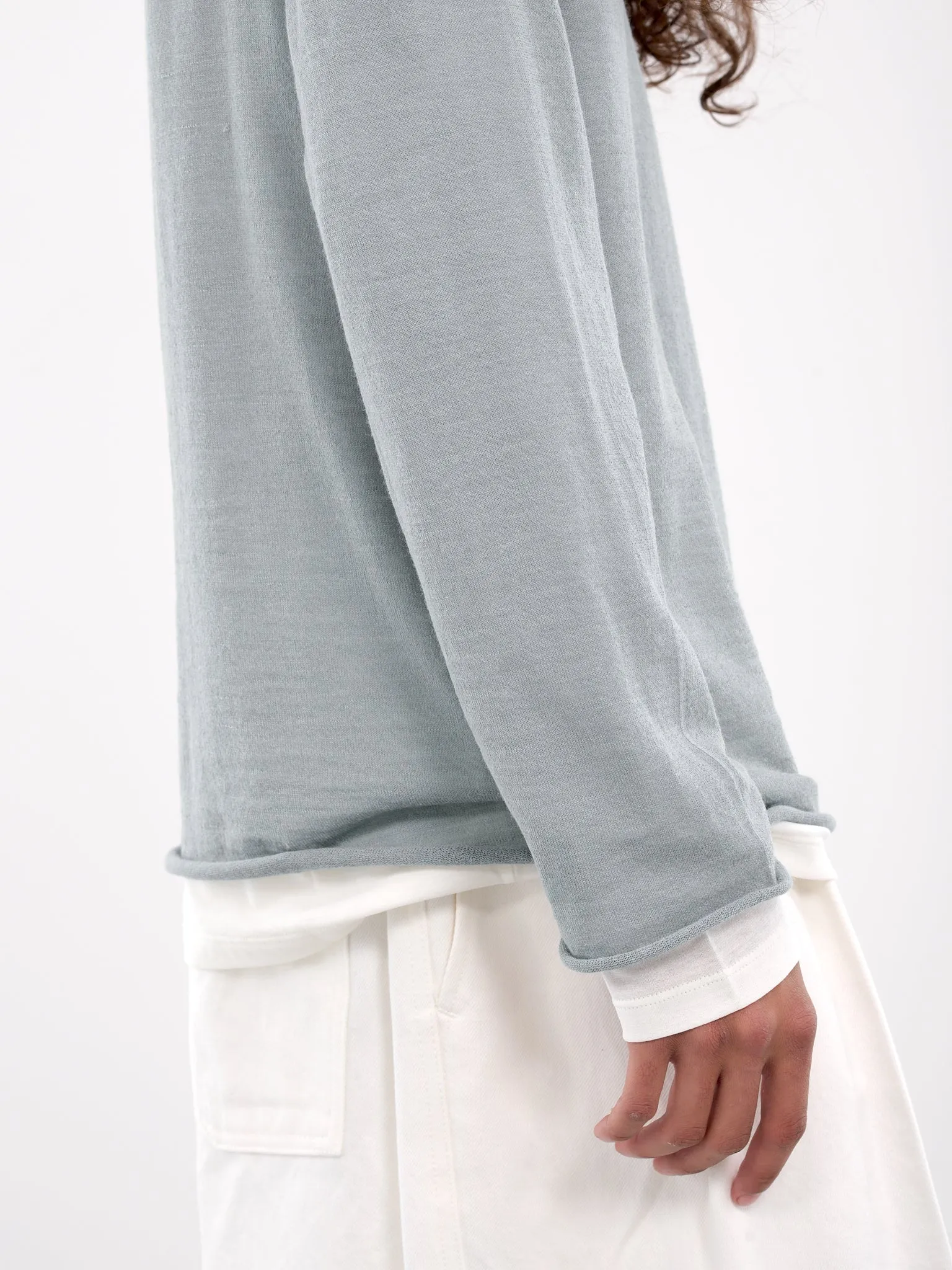 Crewneck Sweater (J47FV0107-JTN368-OFF-WHITE-GRE)