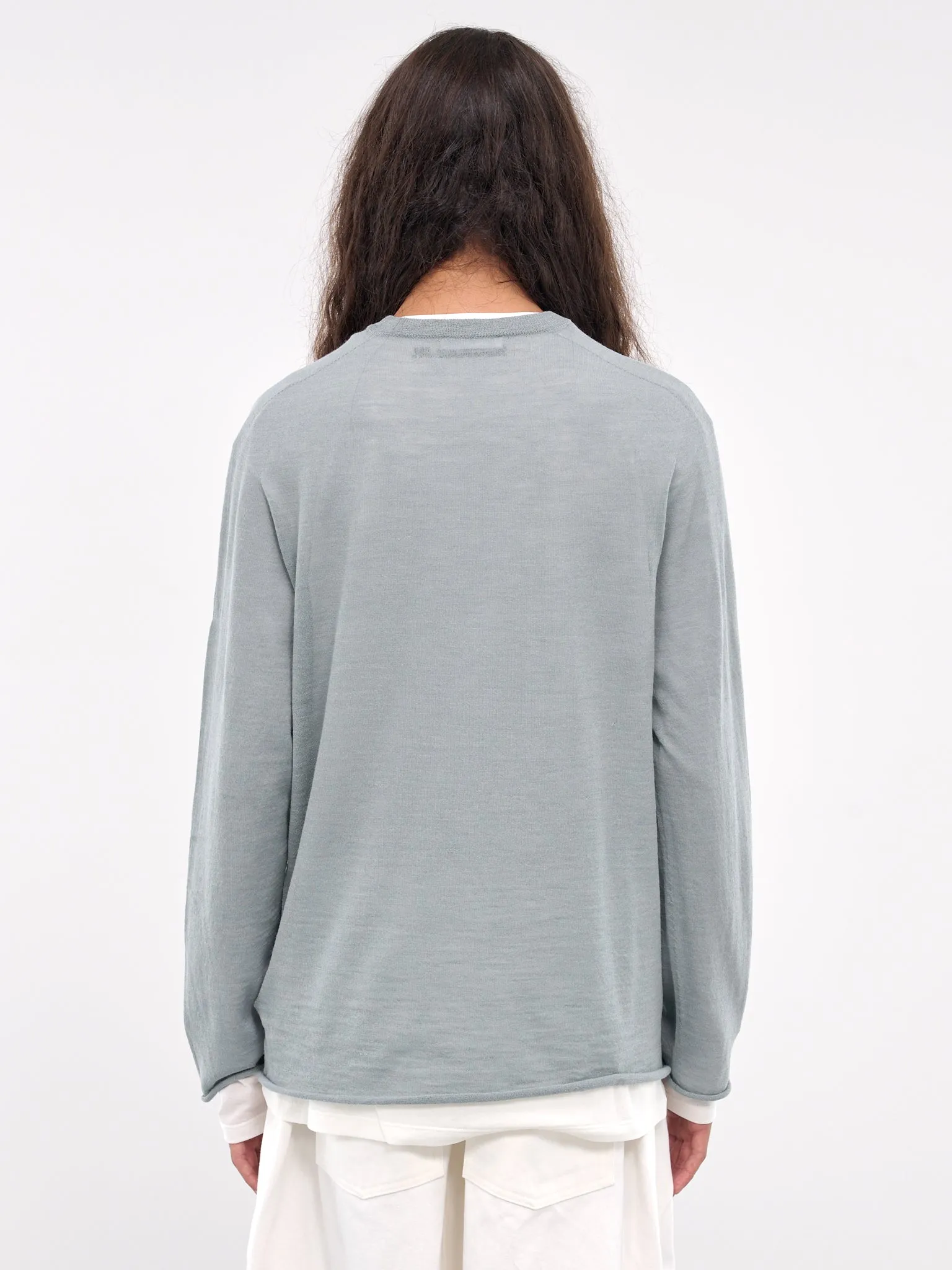 Crewneck Sweater (J47FV0107-JTN368-OFF-WHITE-GRE)