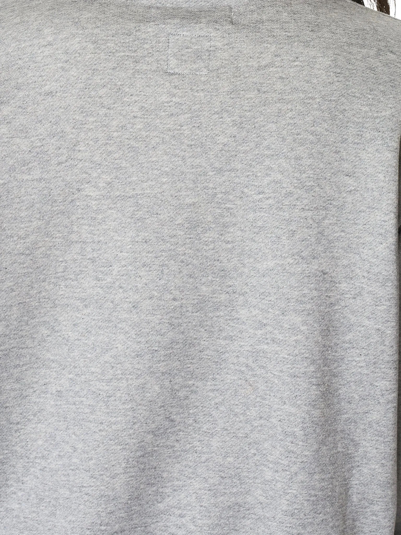 Curled Shoulder Crewneck Pullover (MRCW19-GREY)