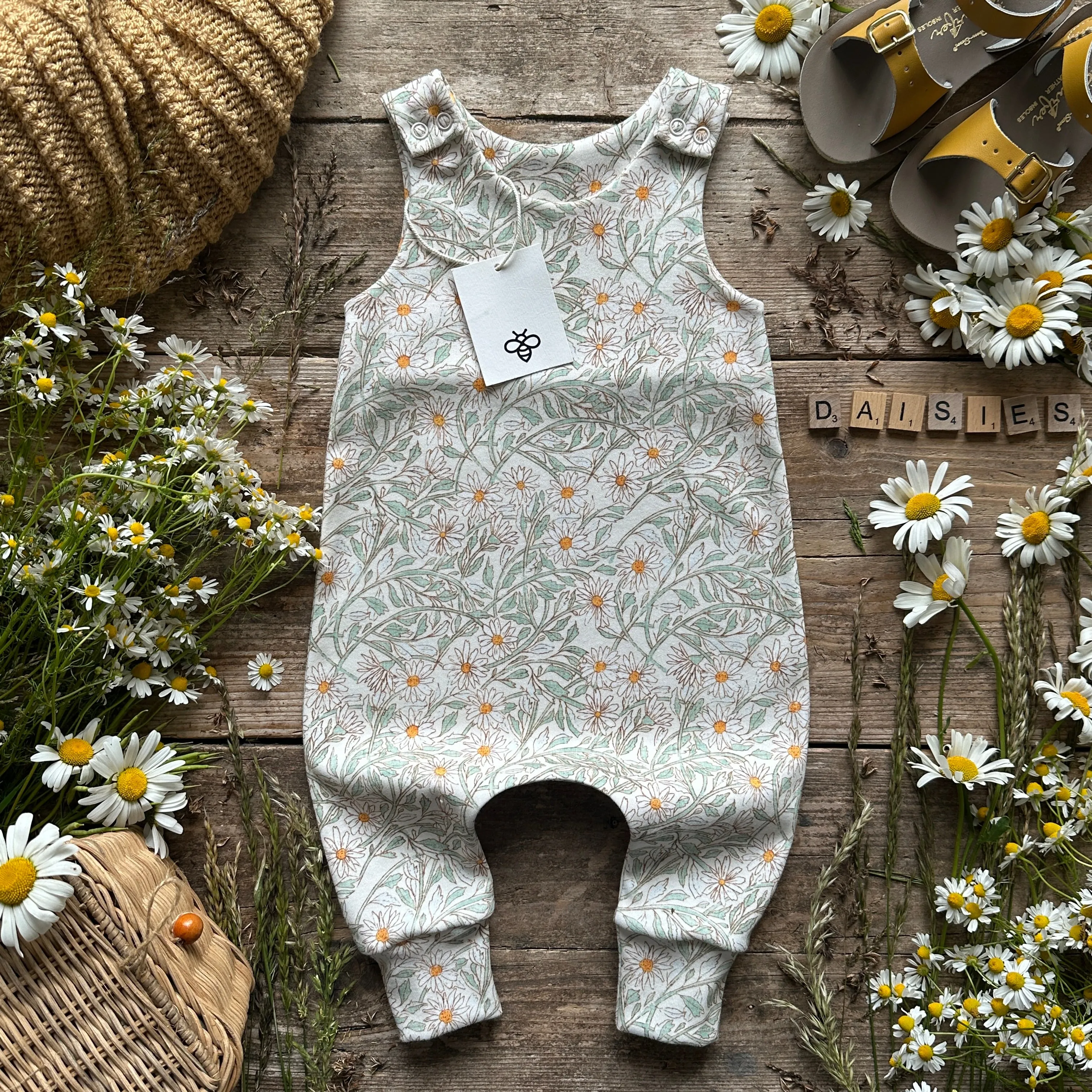 Daisies Long Romper