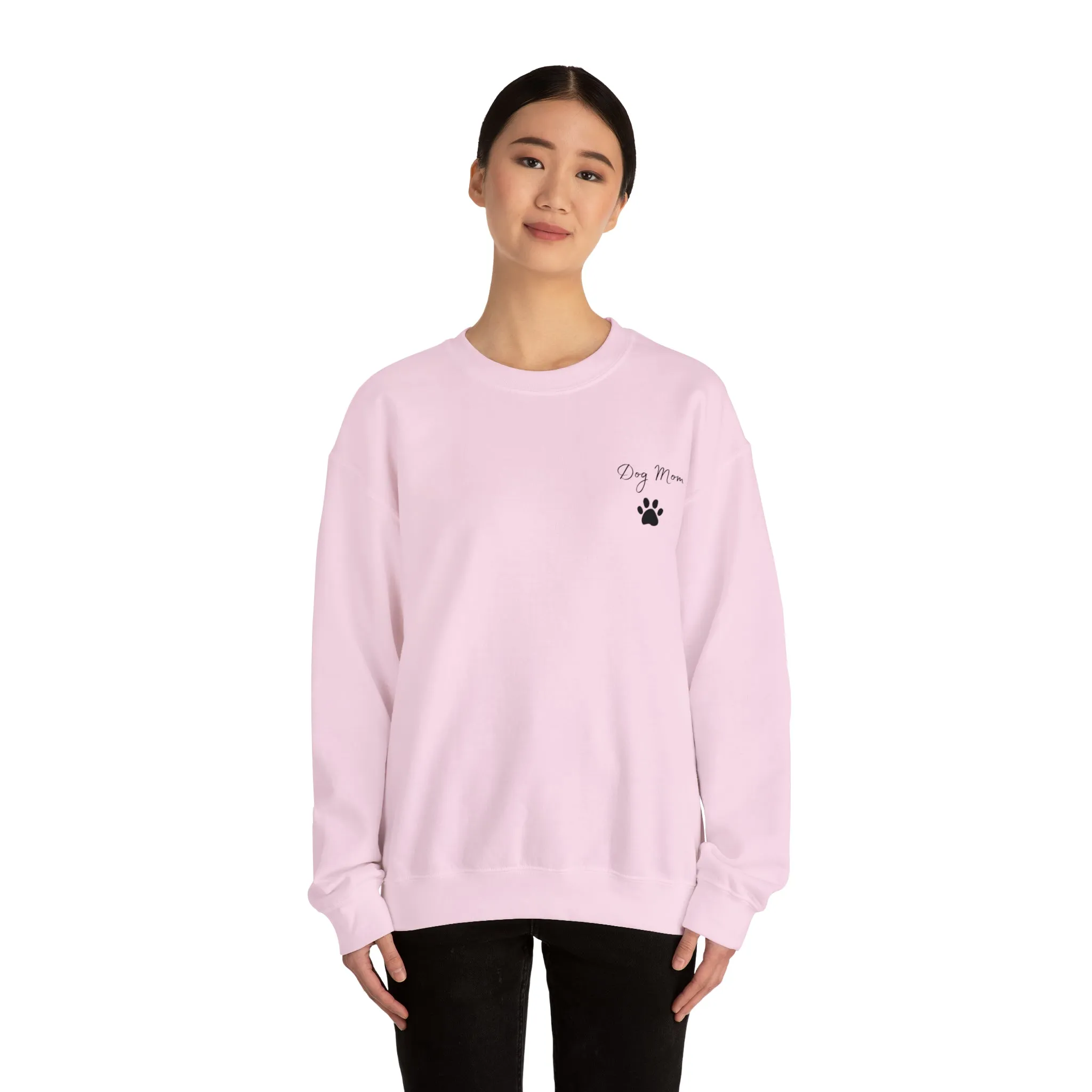 Dog Mom Sweatshirt Comfy Crewneck