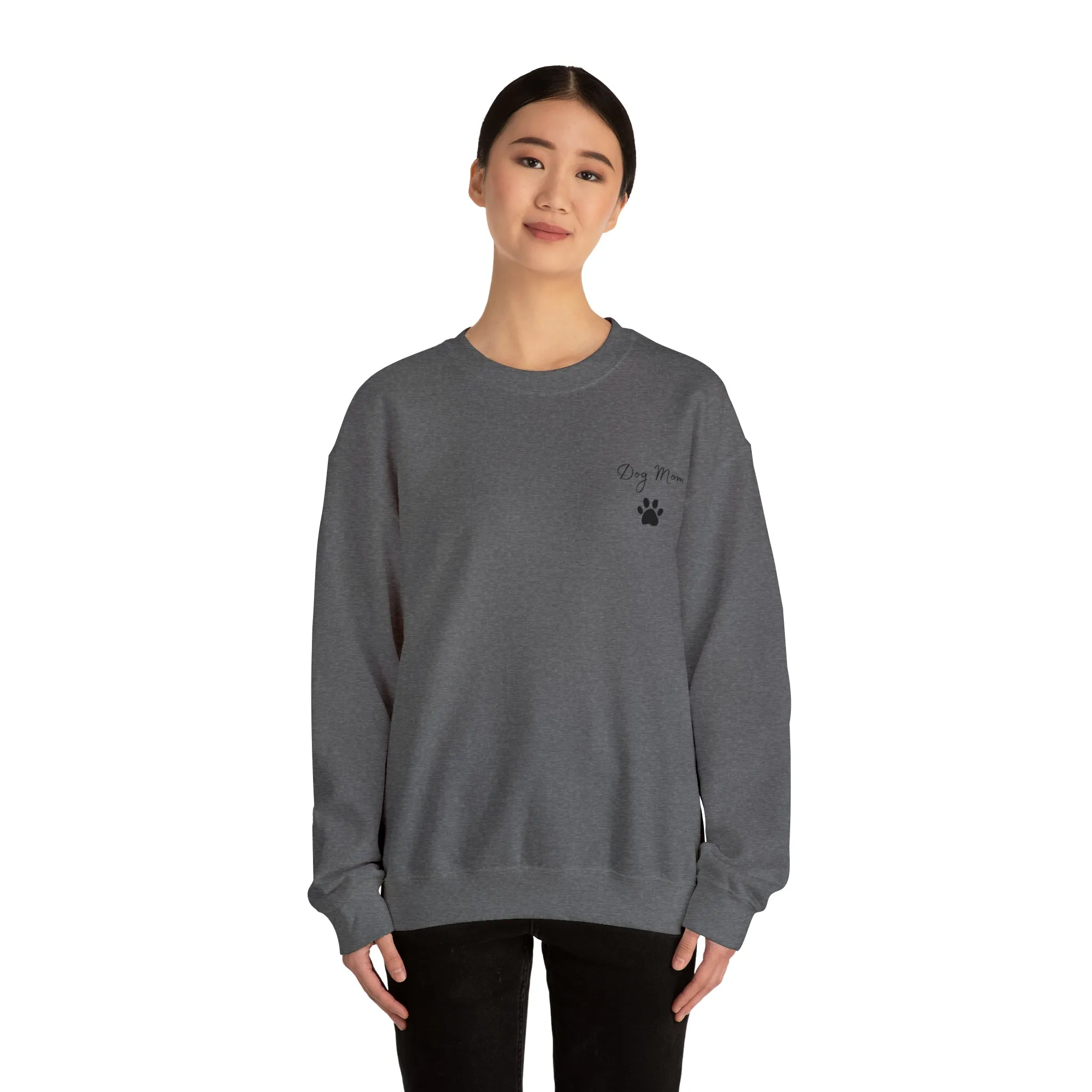 Dog Mom Sweatshirt Comfy Crewneck