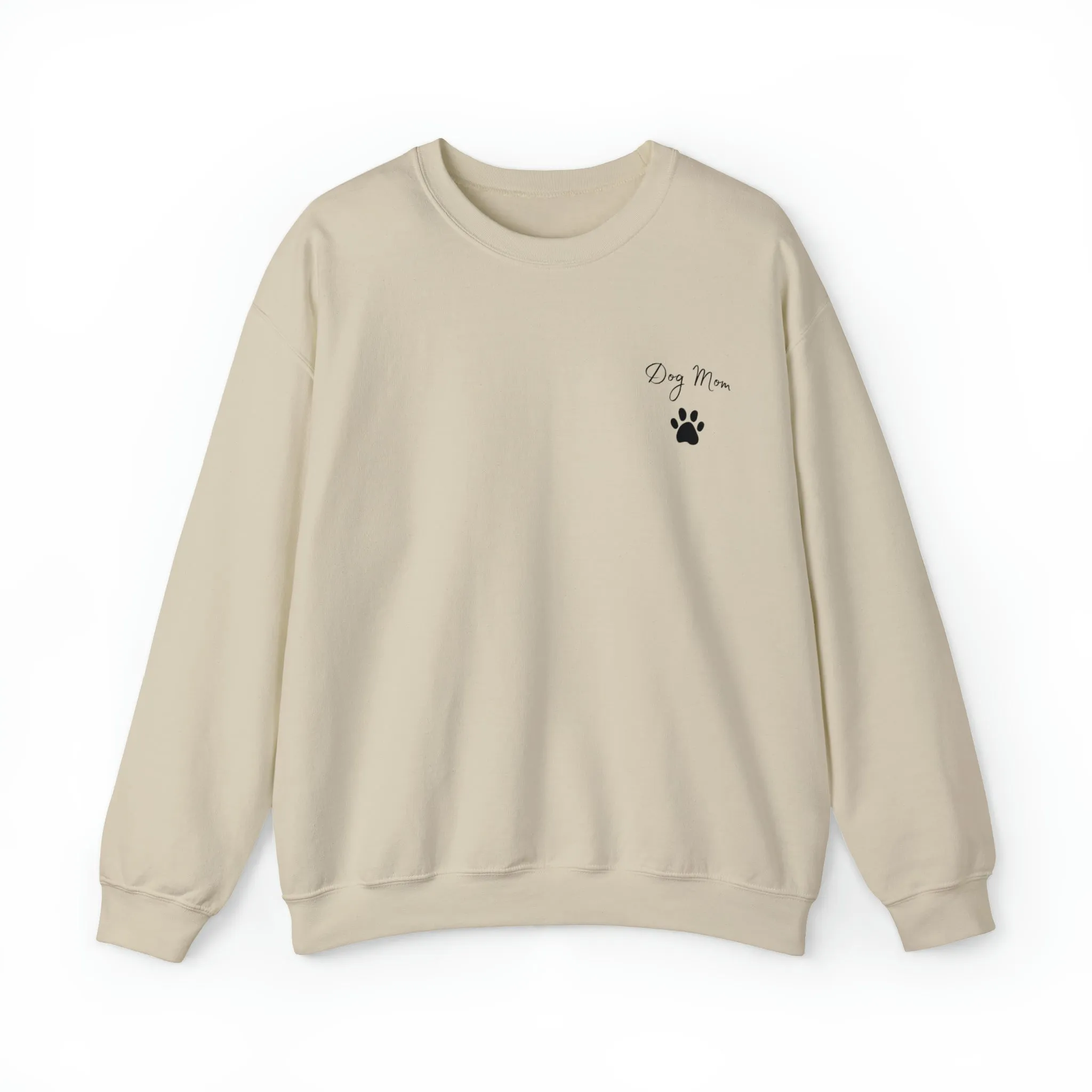 Dog Mom Sweatshirt Comfy Crewneck