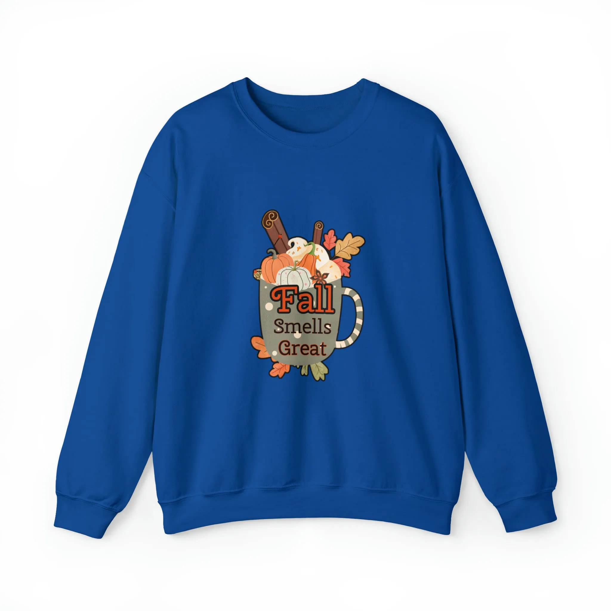 Fall Smells Great Unisex Heavy Blend™ Crewneck Sweatshirt