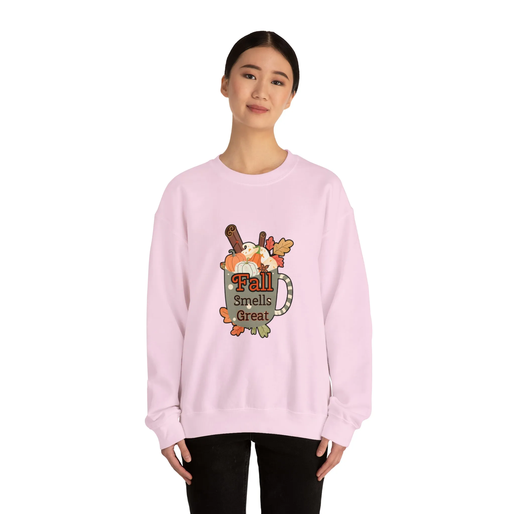 Fall Smells Great Unisex Heavy Blend™ Crewneck Sweatshirt