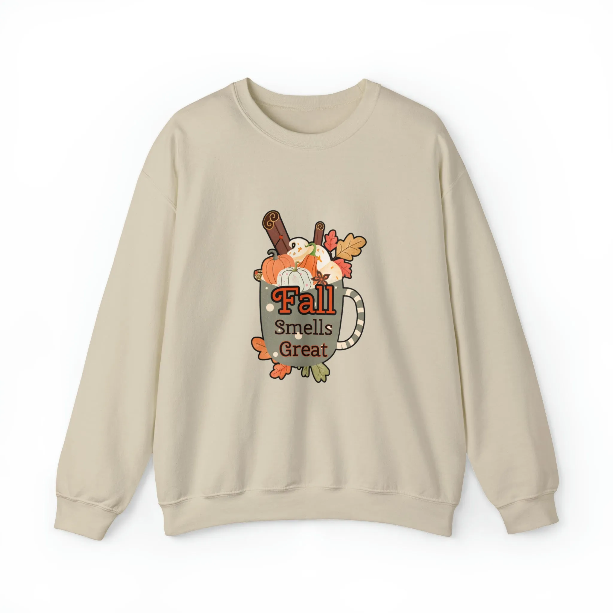 Fall Smells Great Unisex Heavy Blend™ Crewneck Sweatshirt