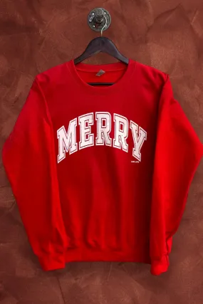 GILDAN SS DTF DTF MERRY - RED