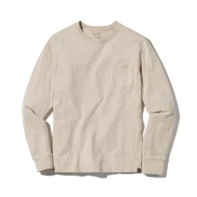 Hewitt Garment Dyed Pocket Tee - Ecru