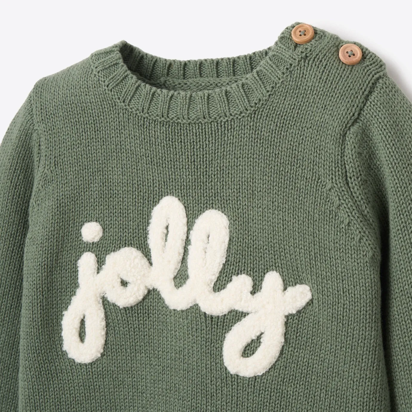 Jolly Sweater, Knit Pant & Hat Set - Select Size