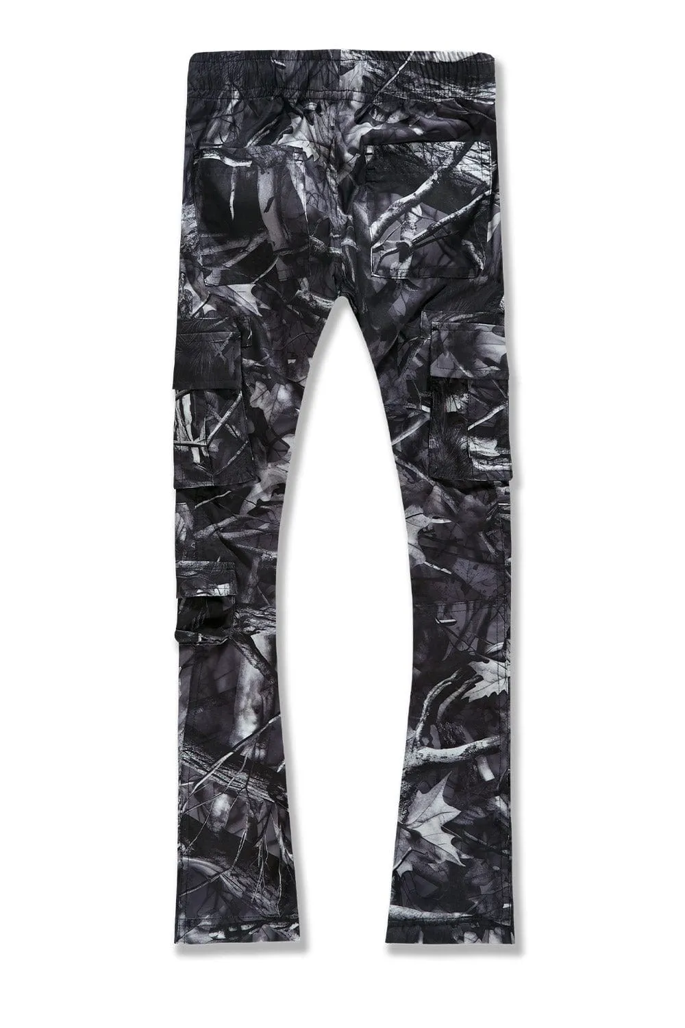 Kids Stacked Ventura Cargo Pants (Real Tree Black)