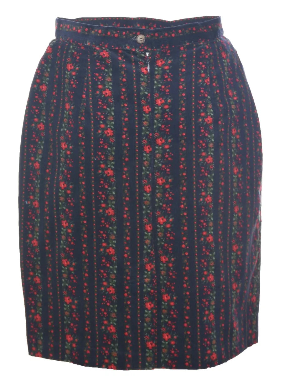 Laura Ashley Pencil Skirt - M