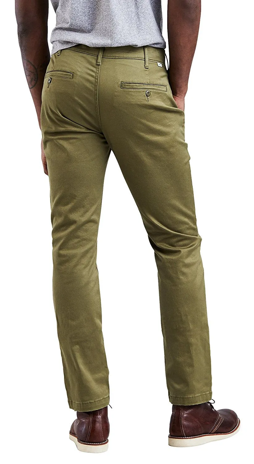 Levi's Men's 511 Slim Chino Pant Burnt Olive Cruz Twill Stretch