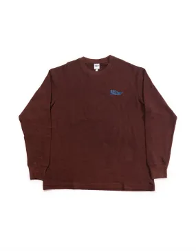 LONG SLEEVE T-SHIRT - BROWN