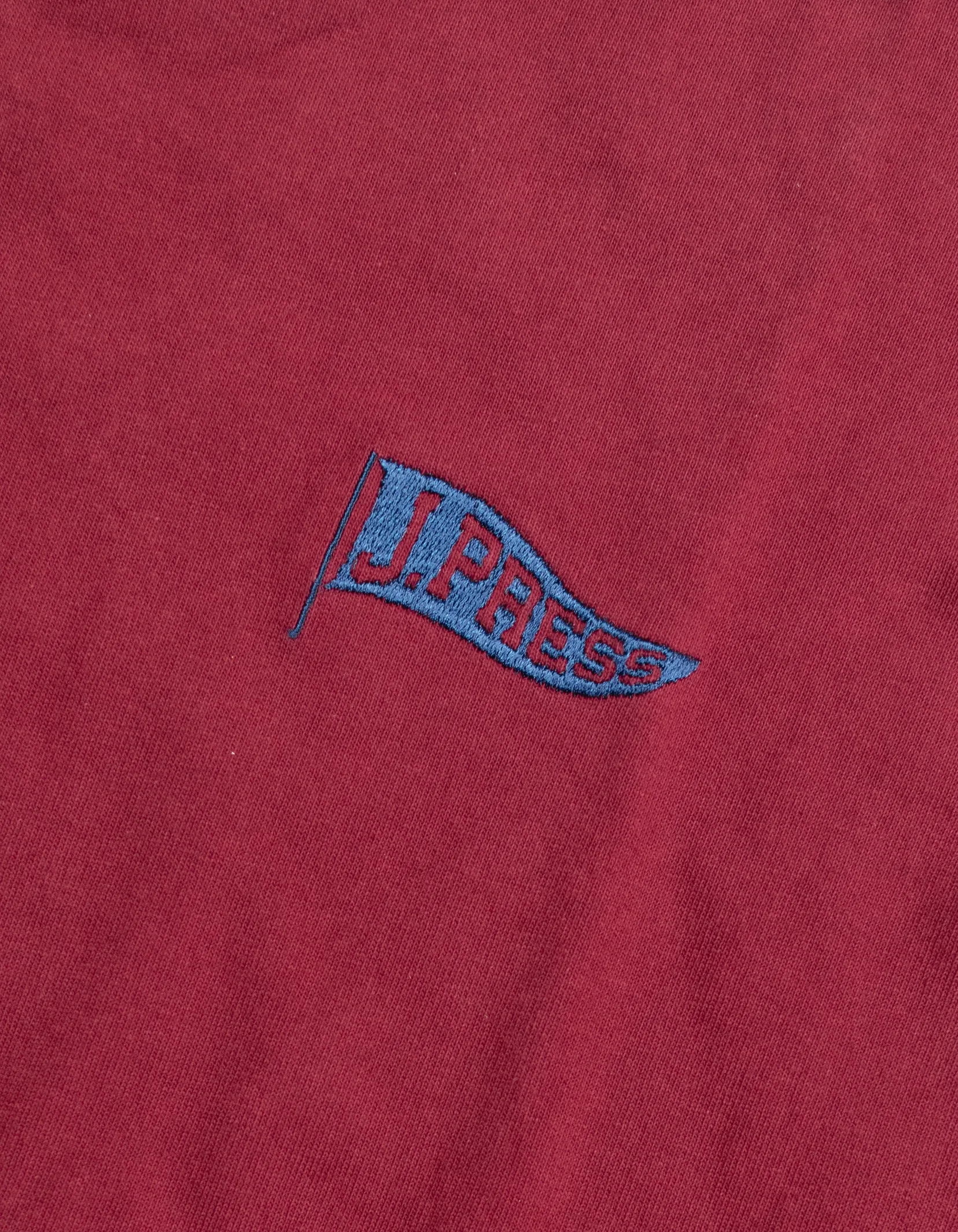 LONG SLEEVE T-SHIRT - BURGUNDY