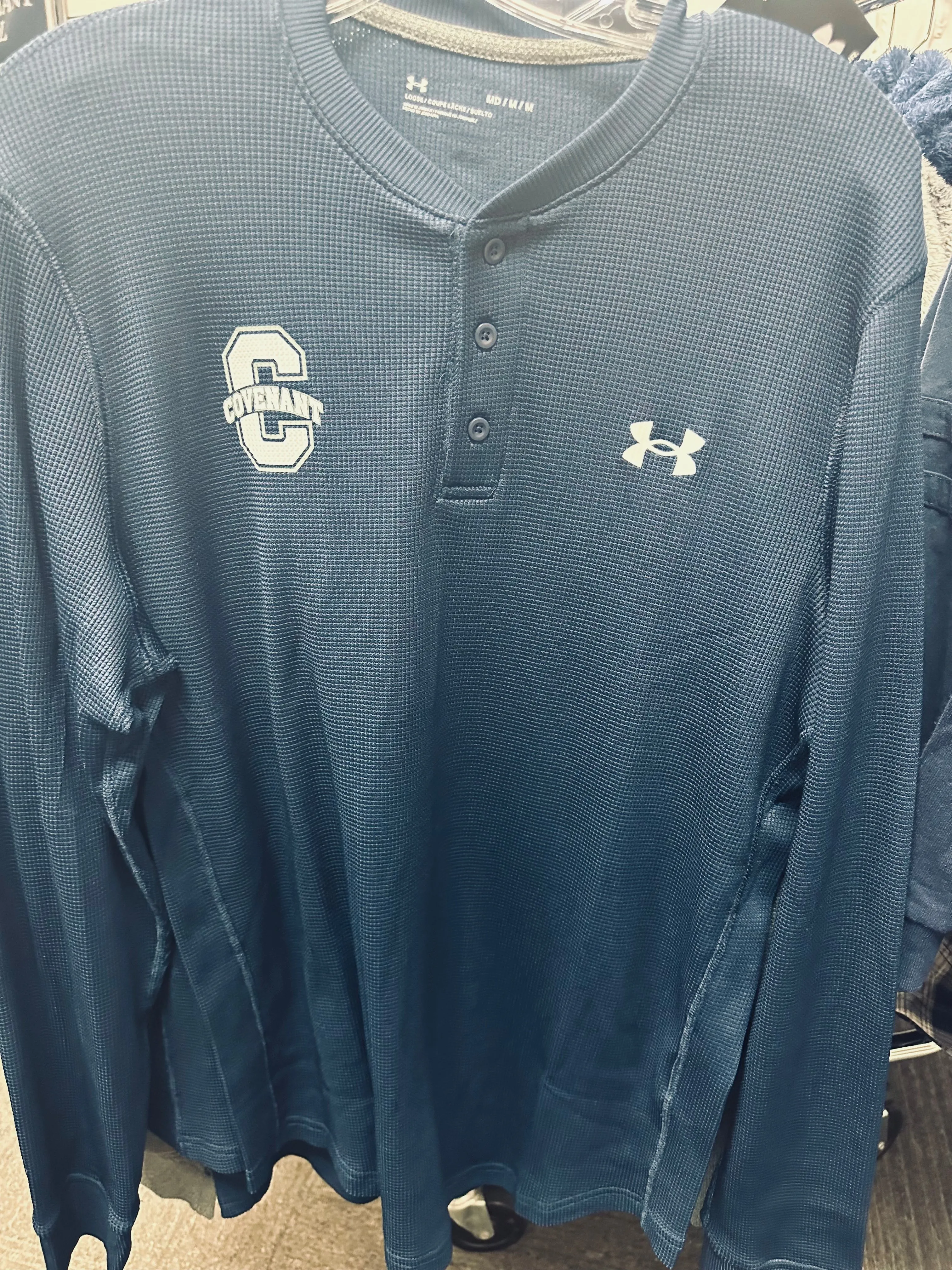 Long Sleeve Waffle Shirts - UA