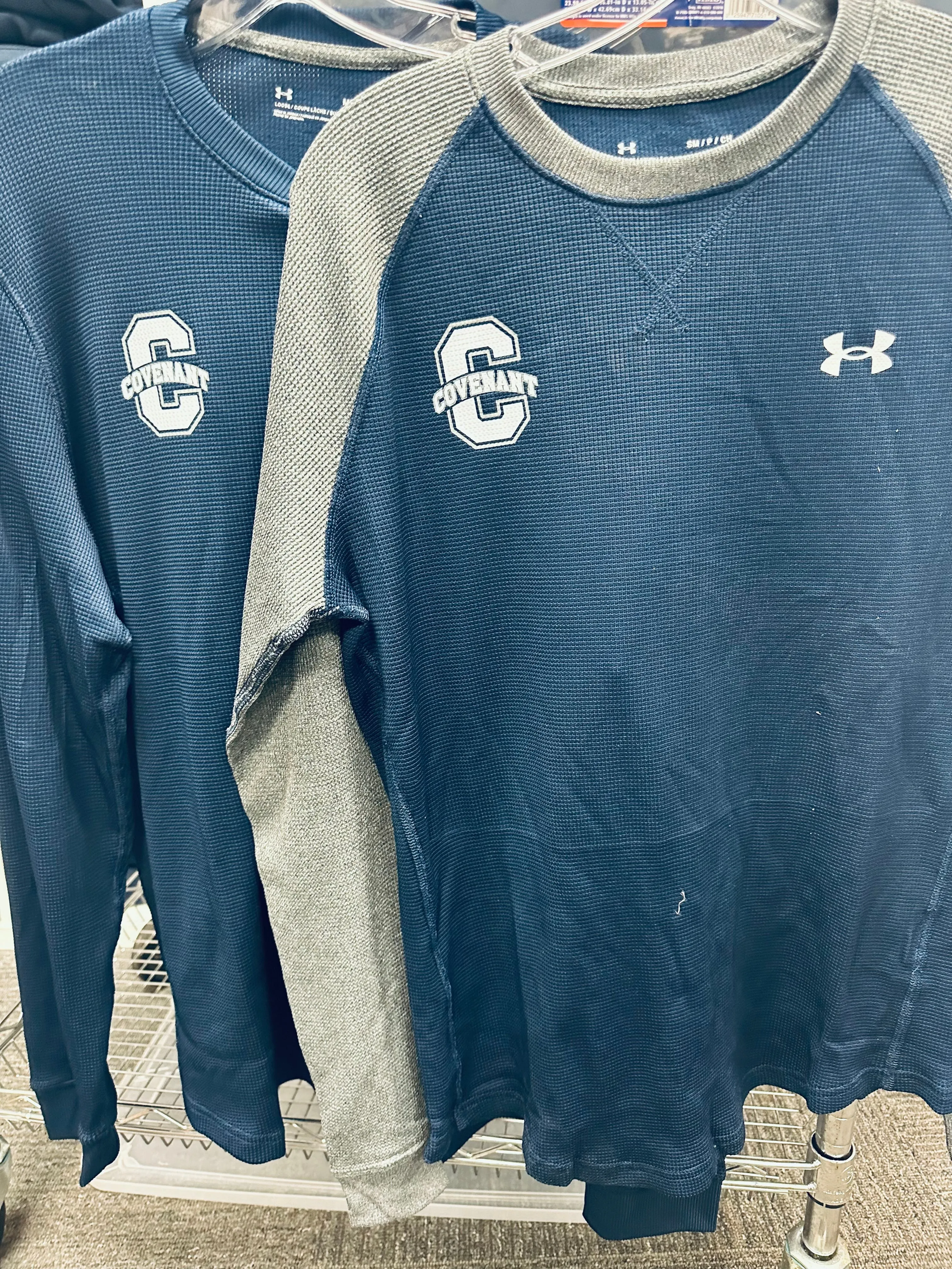 Long Sleeve Waffle Shirts - UA