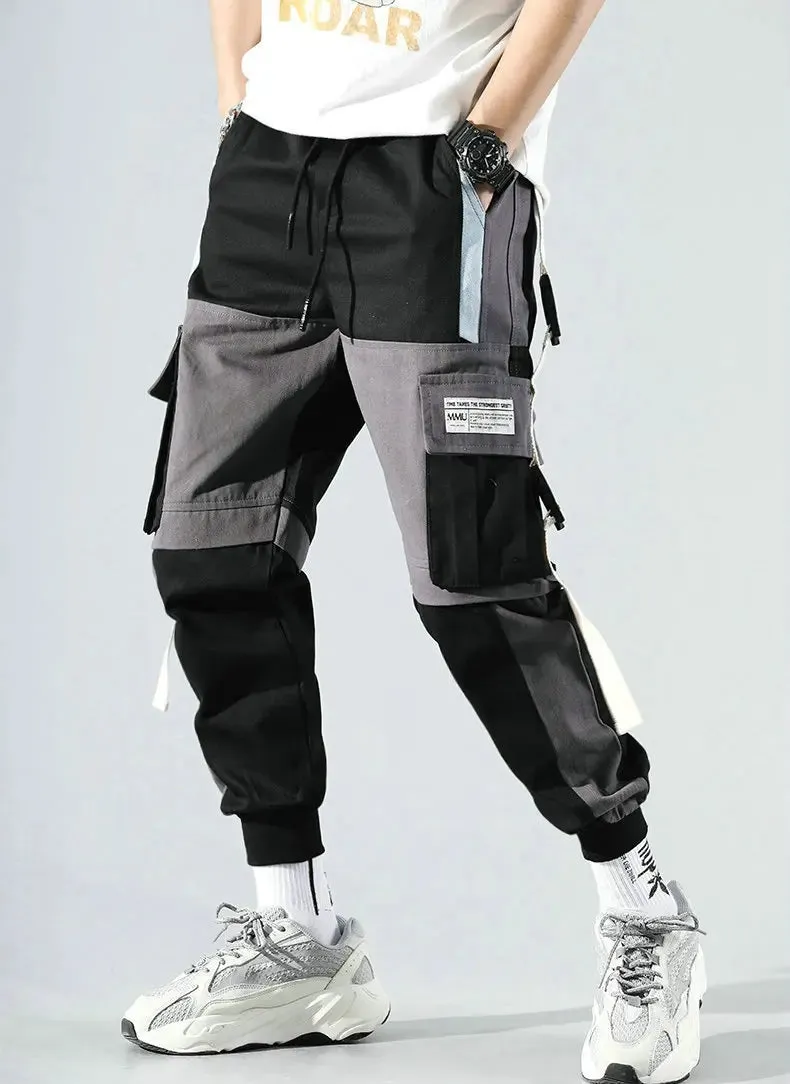 Men's Harem Cargo Pants w/ Multi Pockets | Trendy Streetwear