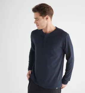 Men's Lightweight Long Sleeve Henley