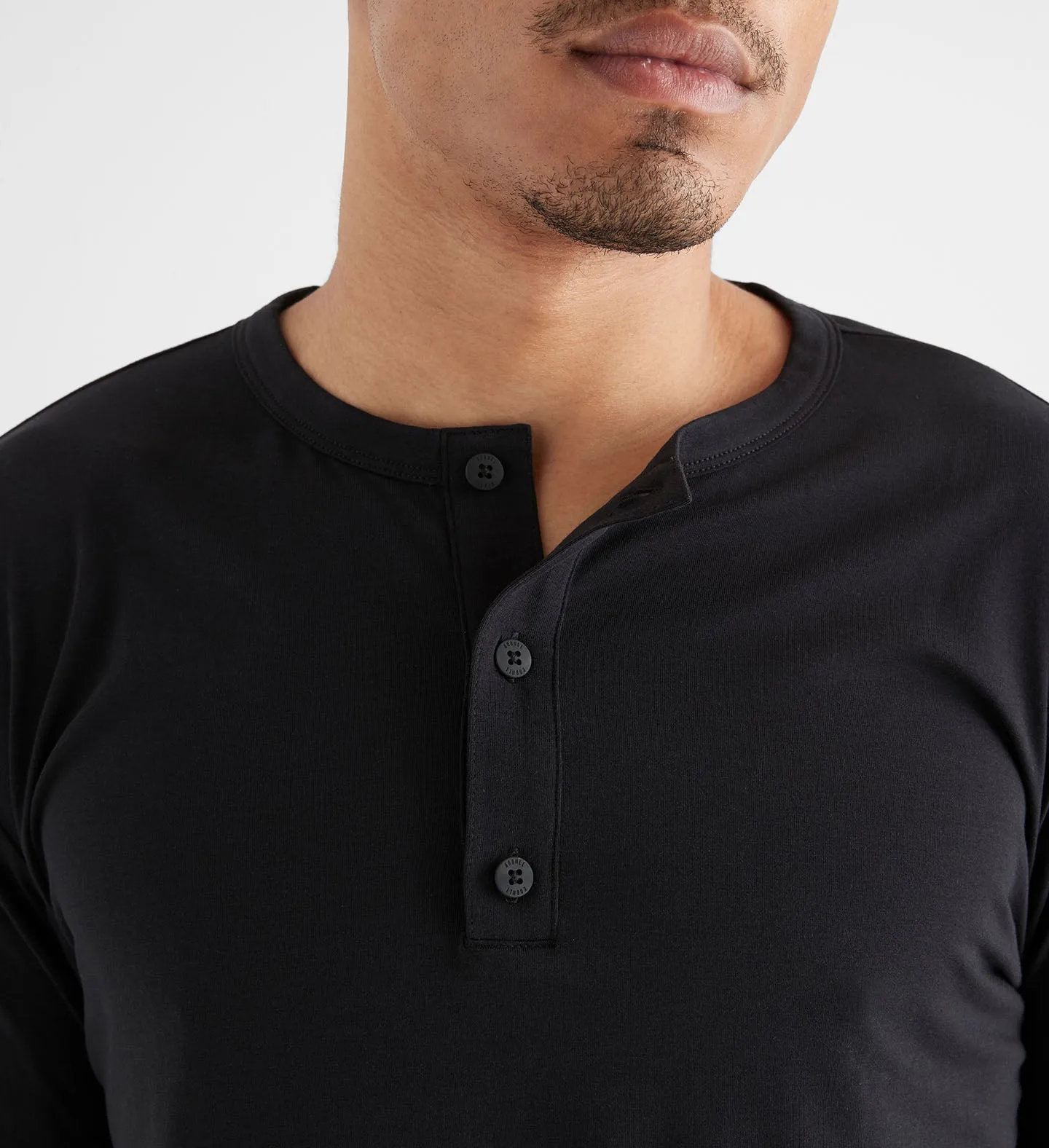 Men's Lightweight Long Sleeve Henley