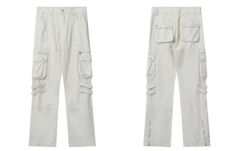 Multi-Pocket Utility Cargo Pants