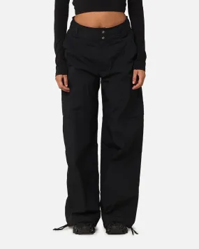 Nike Women's Sportswear High Waisted Woven Cargo Pants Black/White