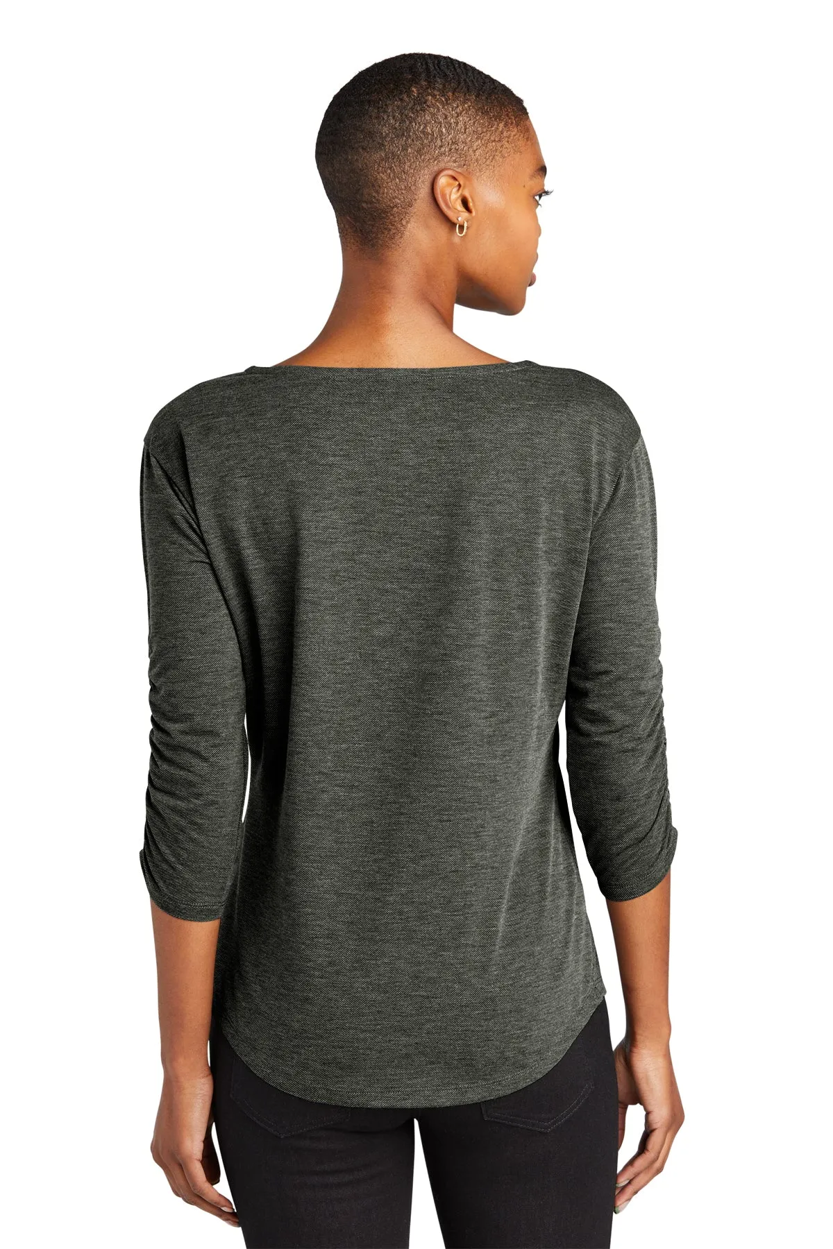 OGIO Ladies Evolution Custom V-Neck Tees, Tarmac Grey