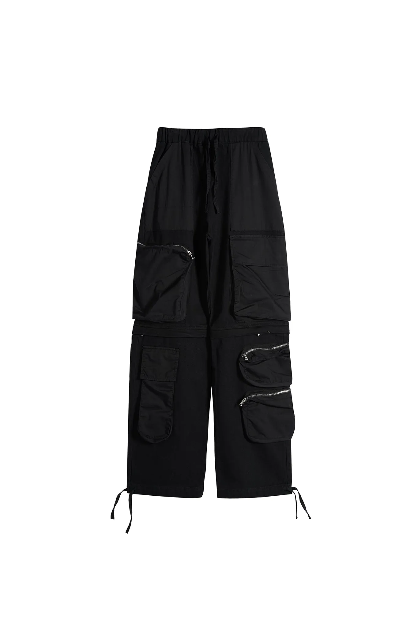 POCKET CARGO PANTS BLACK