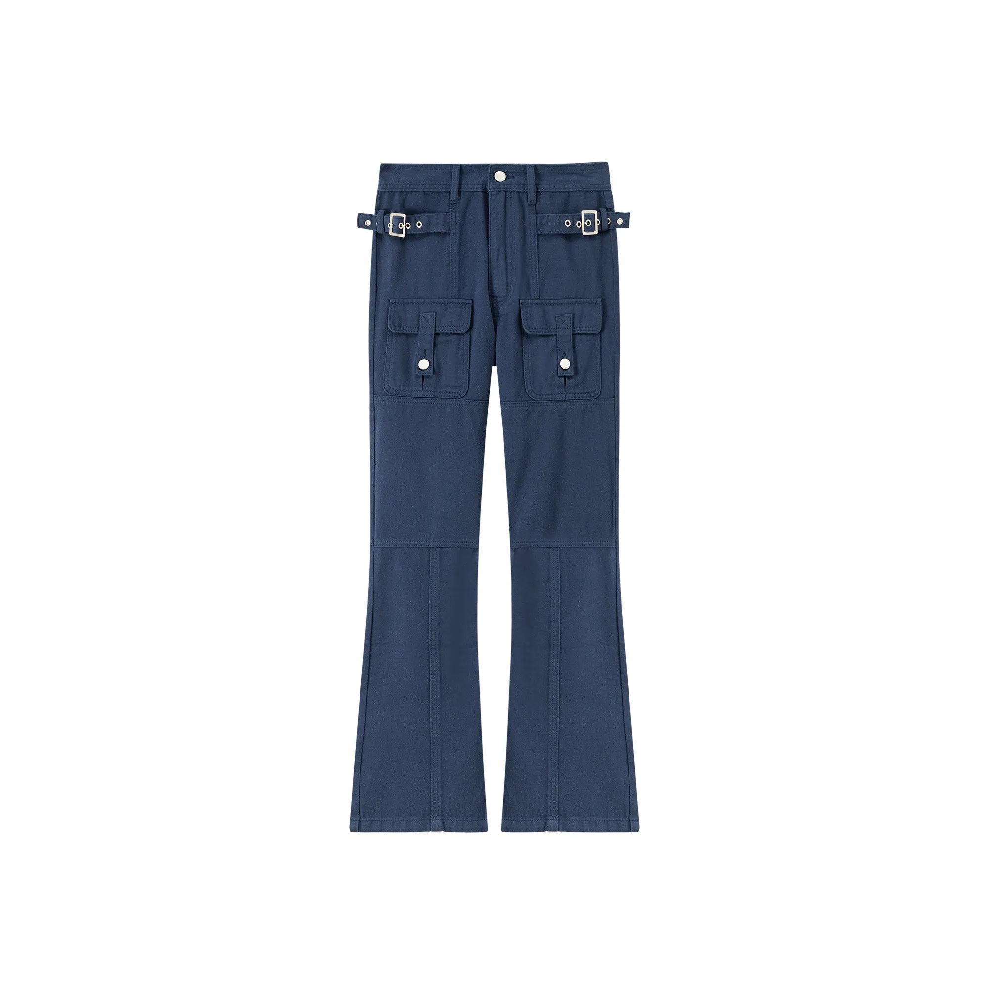 Pocket Semi Bootcut Pants