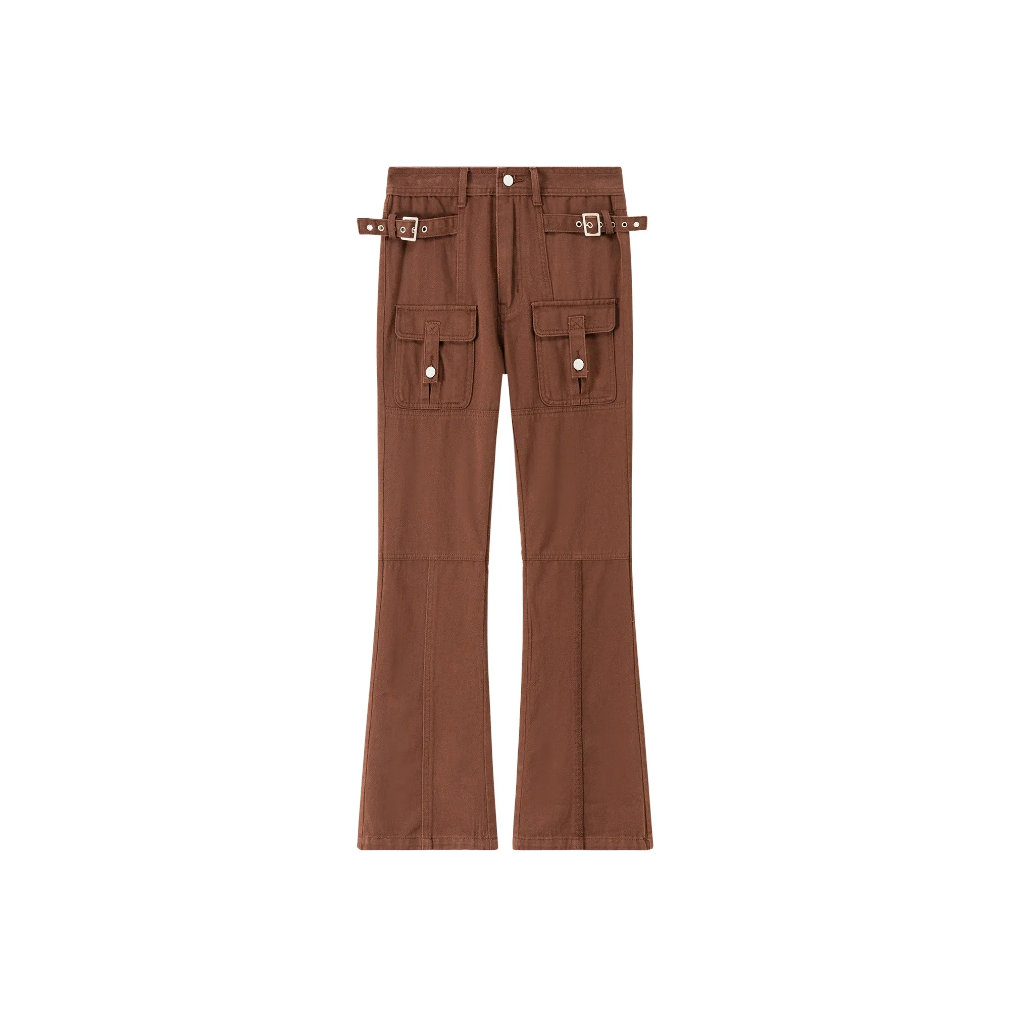 Pocket Semi Bootcut Pants