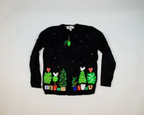 Potted Holiday Plants-Small Christmas Sweater