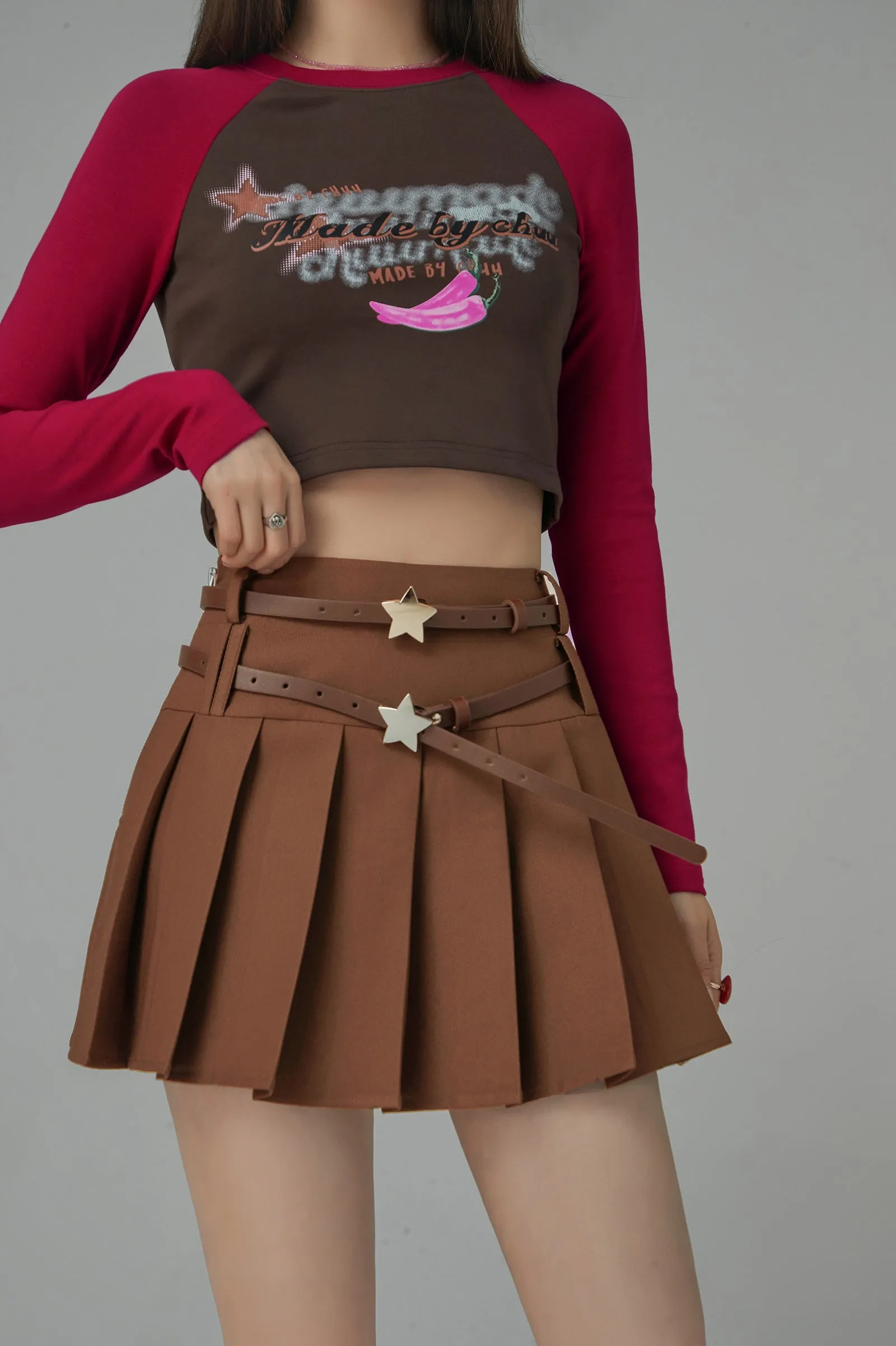 Pretty Darling A-Line Pleated Skirt