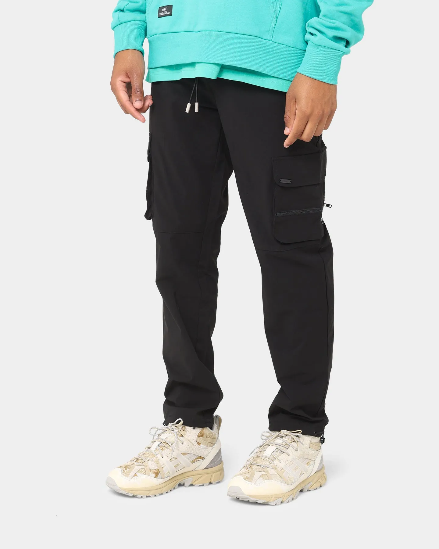 PYRA Nero Cargo Pants Black