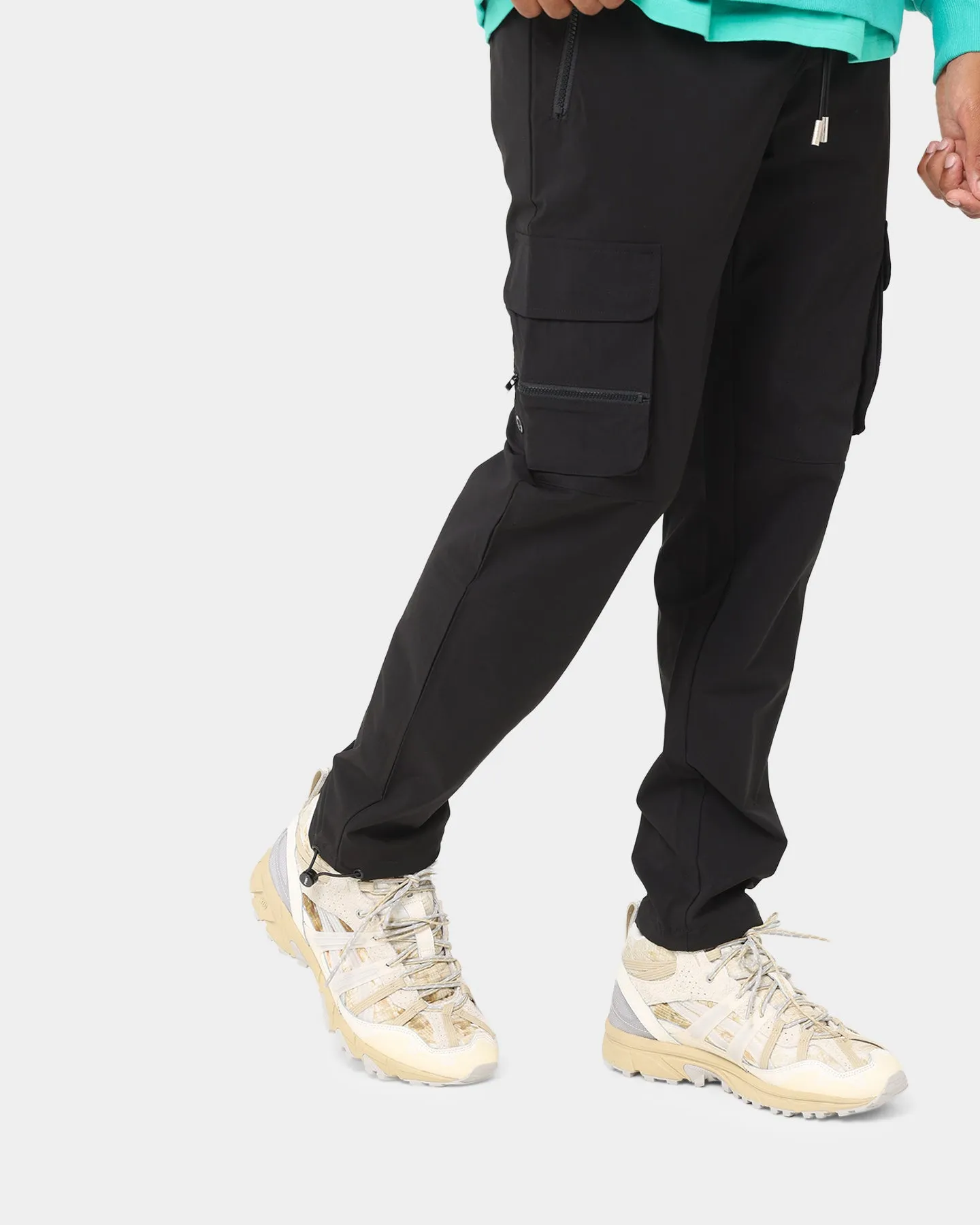 PYRA Nero Cargo Pants Black