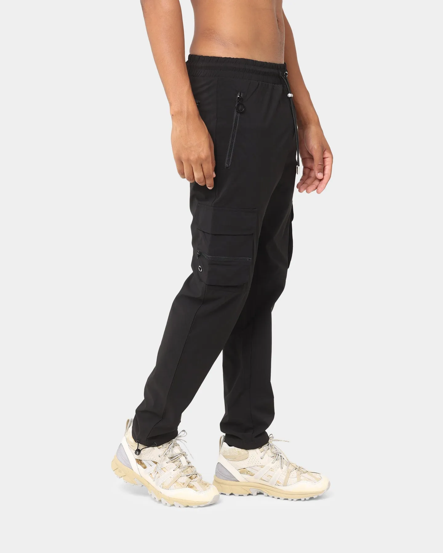 PYRA Nero Cargo Pants Black