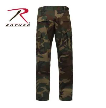 Relaxed Fit Zipper Fly BDU Pants