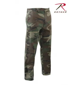 Relaxed Fit Zipper Fly BDU Pants