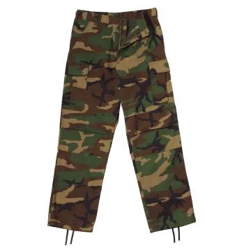 Relaxed Fit Zipper Fly BDU Pants