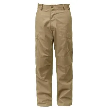 Relaxed Fit Zipper Fly BDU Pants