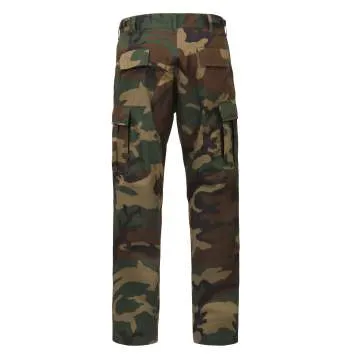 Relaxed Fit Zipper Fly BDU Pants