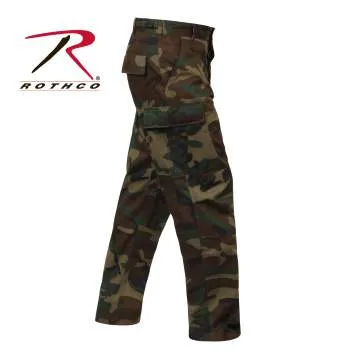 Relaxed Fit Zipper Fly BDU Pants