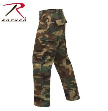 Relaxed Fit Zipper Fly BDU Pants