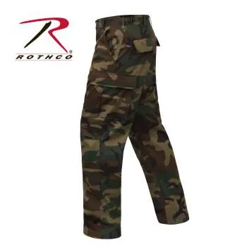 Relaxed Fit Zipper Fly BDU Pants