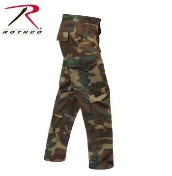 Relaxed Fit Zipper Fly BDU Pants